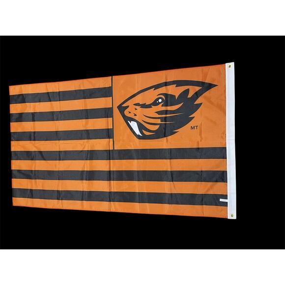 Oregon State University Beavers Stars and Stripes Nation USA Flag-Football Sport - Picture 2 of 3